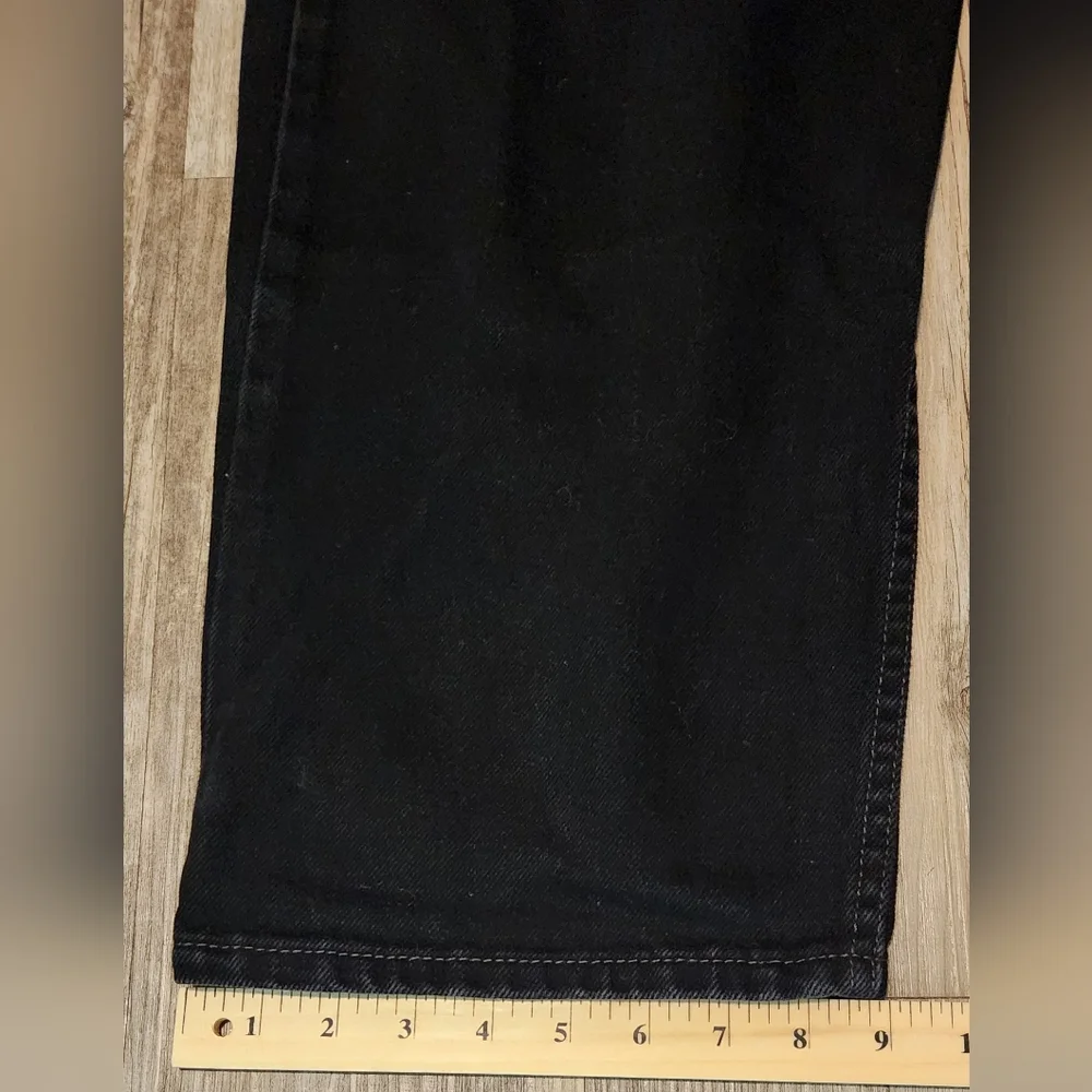 Men's‎ vintage Levi's 550 Relaxed Jeans Black Size 40x29 fit (42x30) Straight